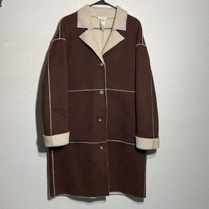 Jones New York Sport | Microsuede Shearling Coat